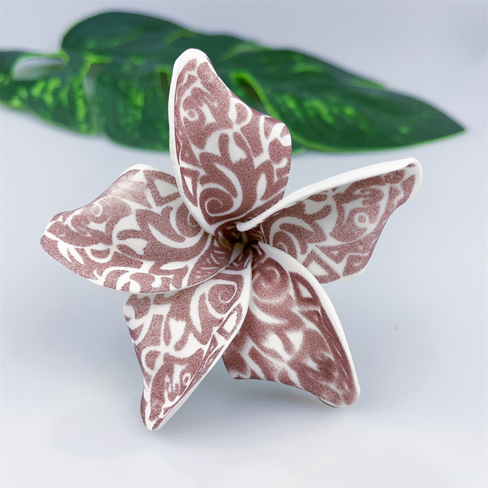 Kn Hf021 Plumeria Hair Pick