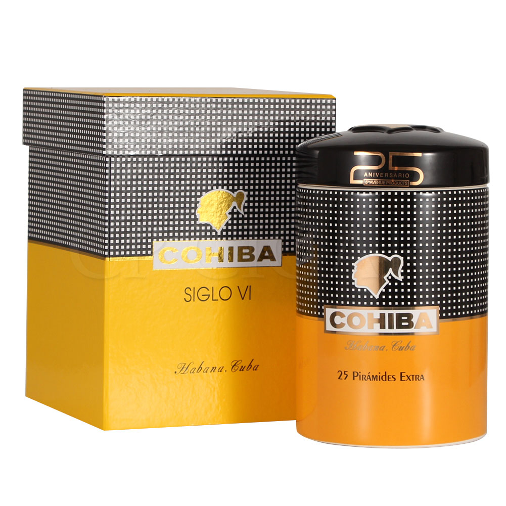 COHIBA Ceramics Cigar Tube Luxury Big Cigars Humidor Jar Home Storage Cigars Box Tube Smoking Accessory W/gift Box