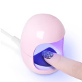 3W LED Mini Nail Lamp Egg Shape Timing Phototherapy Nail Gel Dryer Lamp USB Interface Intelligent Induction Manicure Light