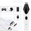 Rechargeable Pet Nail Grinder Dog Nail Clippers Painless USB Electric Cat Paws Nail Cutter Grooming Trimmer File US Dropshipping