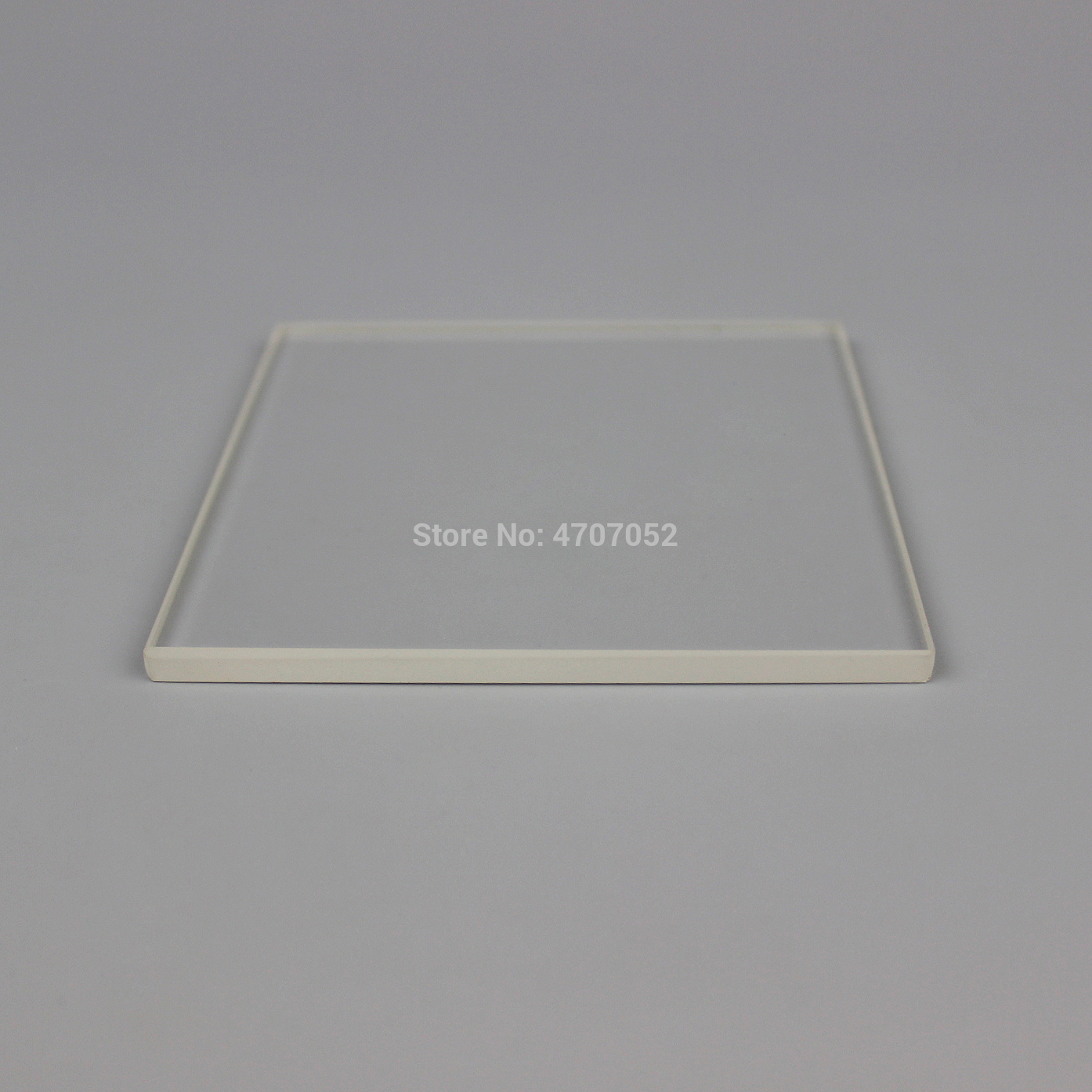Clear Heat Resistant 15mm*15mm*2mm Quartz Glass Square Plate(Can be customized)