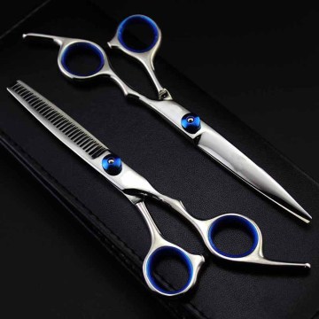 6inch Professional Pet Dog Grooming Scissor Cutting Thinning Scissor Dog Cat Hair Cutting Hairdressing Style Pet Groomer Tool