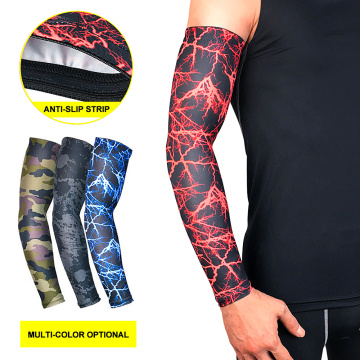 1pc Men Sunscreen Cuff Bike Cycling Arm Warmers Arm Sleeve Summer Bicycle Cuff Sleeves Arm Elbow Protector