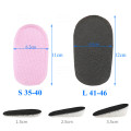 High elastic Silicone insoles Foot Cushion Soft Gel Sole Heel Soles Insole For Shoes Spurs Pain Half Heel Pad Height Increase