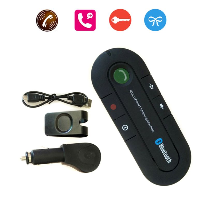 Car Visor On-board Bluetooth Speakerphone Car Bluetooth Phone Bluetooth Hands Free Portable Wireless Bluetooth Earphone