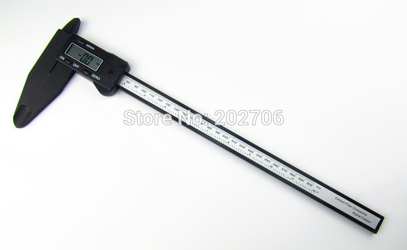 0-300mm 12 Inch 300mm Digital Electronic Vernier Caliper with Long Jaw 90mm Plastic Digital Vernier Caliper