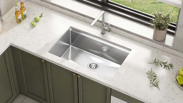 Stainless Steel NANO Color Single Bowl Sink-4