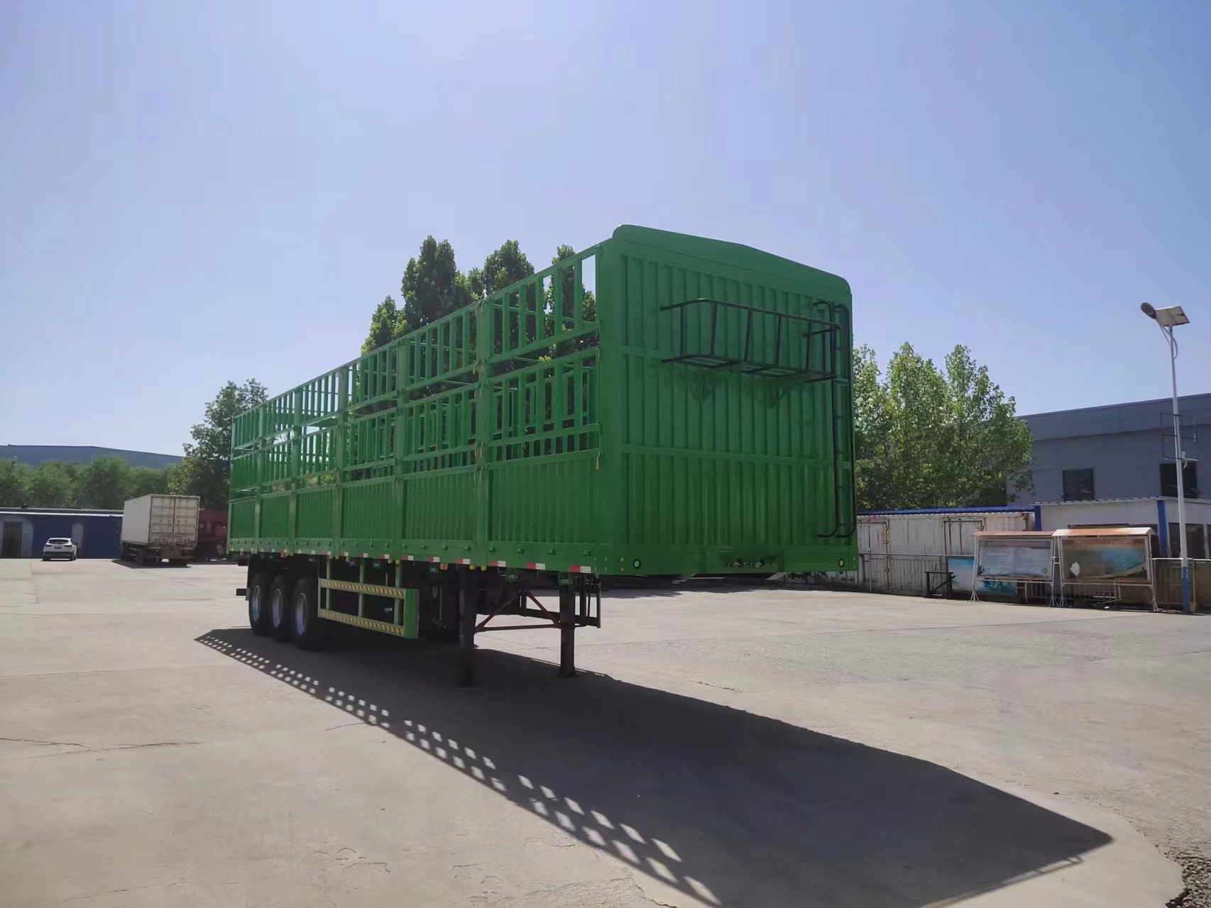 3 Axles Fence Semi Trailer