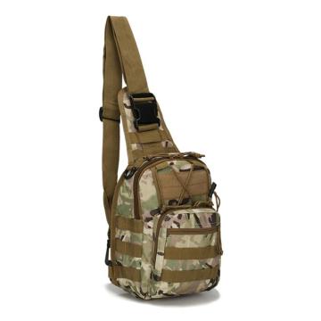 Outdoor tactical chest bag Camping Hiking riding bag camouflage field sports small chest bag Hunting Shoulder Backpack