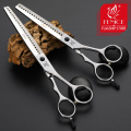 Fenice 7.0/7.5 inch Professional Dog Grooming Scissors Dog Thinning Shear Japan 440C Thinning Rate 75%