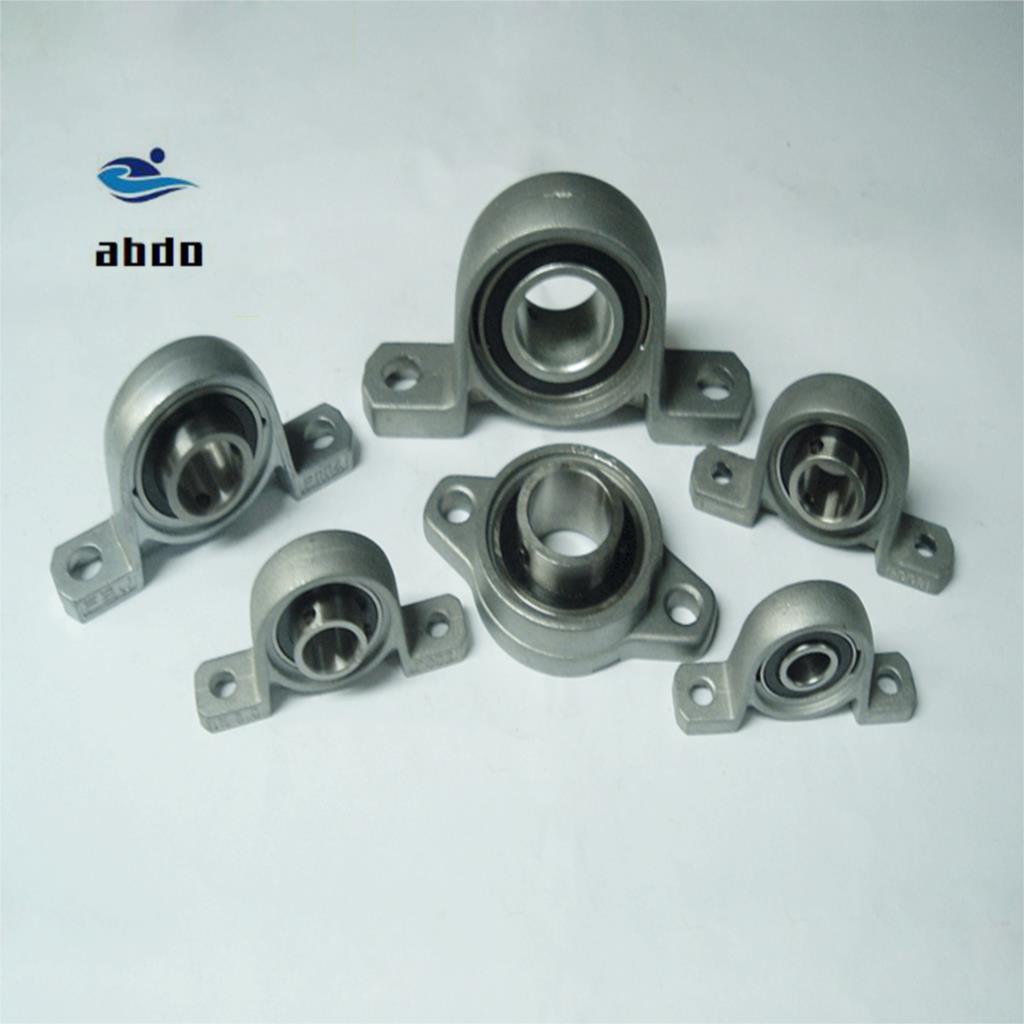 10 Pcs/Lot KP08 8mm KP08 bearing insert bearing shaft support Spherical roller zinc alloy mounted bearings pillow block housing