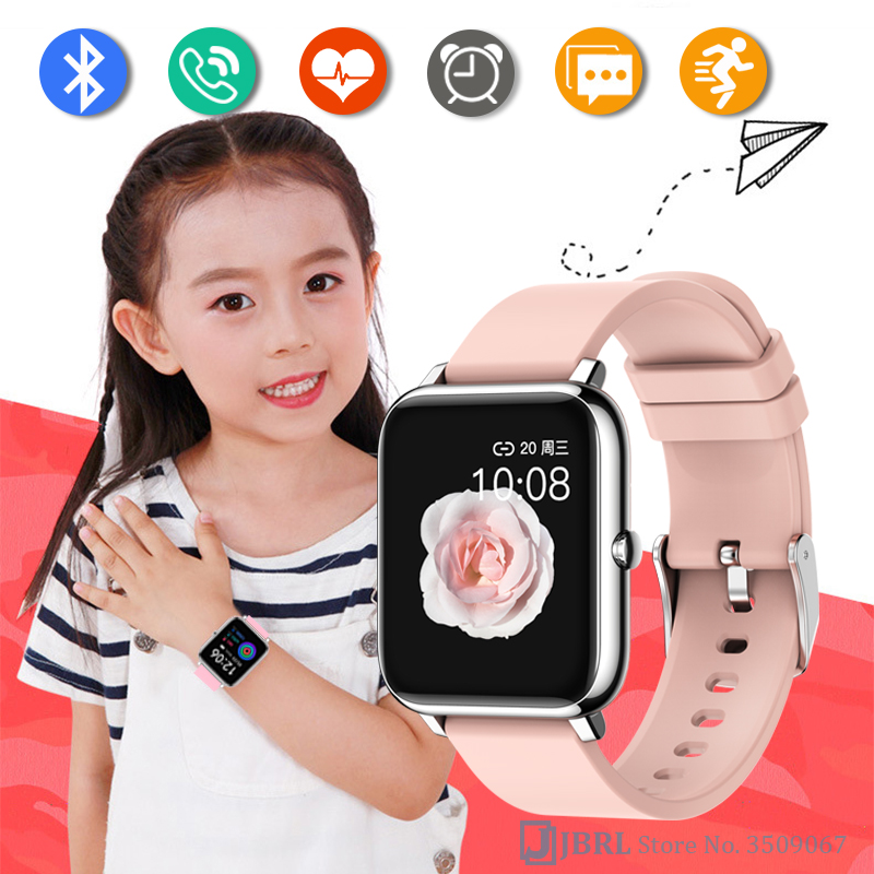 Sport Digital Watch Kids Children Watches For Girls Boys Students Wrist Watch Full Touch Clock Waterproof Bluetooth Wristwatch