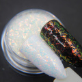 1jar Fine Iridescent Holographic Sprinkle Nail Glitters Bar Glitter Stripes Lace Confetti Holographic Glitters AB color