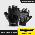 Fitness men and women fitness weightlifting gloves outdoor sports fitness gloves breathable non-slip half-finger cycling gloves