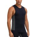 WAIST SECRET Men's Sweat Vest Body Shaper Shirt Thermo Slimming Sauna Suit Weight Loss Shapewear Ultra Neoprene Waist Trainer