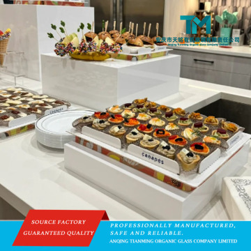 Acrylic Buffet Candy Box with Display Riser