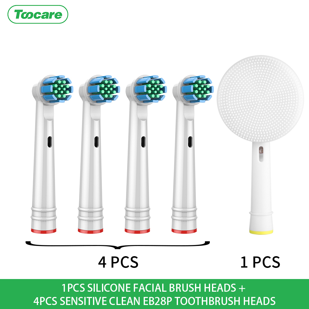 replacement toothbrush heads for oral-b precision clean/3D white/floss action /cross action/sensitive electric toothbrush heads