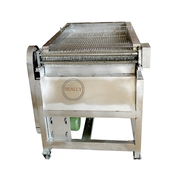 Industrial Automatic Green Broad Beans Peeler Commercial Edamame Soya Bean Pea Peeling Machine