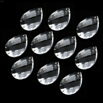 1pc Grid Clear Chandelier Glass Lamp Prisms Parts Hanging Drops Pendants 38mm for Home decor items