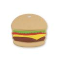 Hamburger Baby Chew Silicone Teether