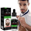 2pcs Natural Organic Beard Oil Balsam Wax Hair Loss Conditioner For Fast Beard Growth Essence Hair Tonic Gentlemen Beard Care