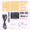 USB 5V-12V 10MHz Frequency Meter DIY Kit 0.000 001Hz Resolution Frequency Counter AVR Frequency Counter Cymometer Measurement