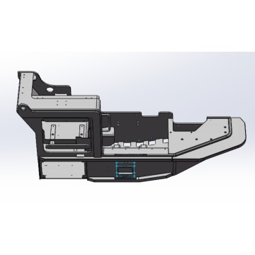 XUL514A Underground Loader Left Fuel Tank Component