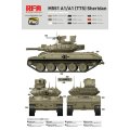 Rye Field RM-5020 1/35 U S M551A1/551A1 TTS Sheridan Tank Display Collectible Toy Plastic Assembly Building Model Kit