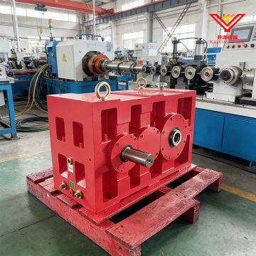 Red Dual Output Rubber Extrusion Gear Reducer