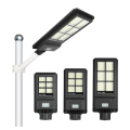 Solar LED Intelligent waterproof ip65 outdoor 100w 150W 200w 300w Radar Sensor Integrated all in one led solar street light