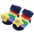 1 Pair Baby Boy Socks Cotton Baby Socks Rubber Anti Slip Boy Girl Floor Kids Toddlers Sock Spring Animal Infant Newborn Gift