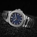 40mm Blue Dial Men's PP Nautilu Homage Watch Luxury Classic Sports Wristwatch Automatic Date Sapphire Crystal Phylida
