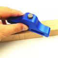ALLSOME Aluminum Alloy Woodworking Center Finder Line Measuring Marking Gauge Scriber Scribing Tool Woodworking