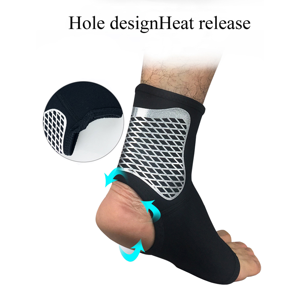 SPOSAFE 1Pc Sports Ankle Support Football Basketball Badminton Sport Protection Bandage Elastic Ankle Sprain Brace Guard Protect