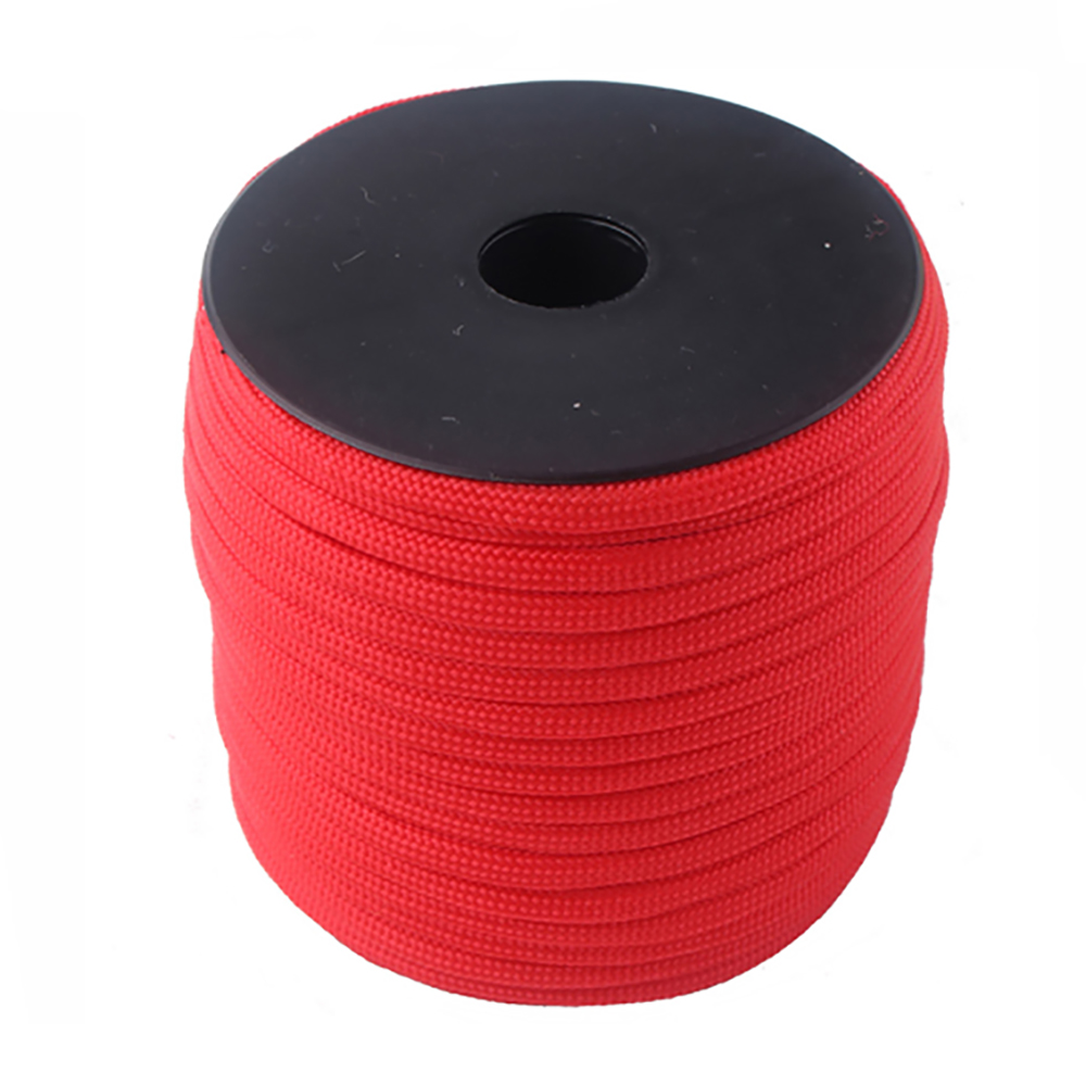 Wholesale 100FT/Spools * 30 Pcs Parachute Cord 550 Type Paracord Lanyard Rope Mil Spec 7 Strand Outdoor Parachute Cord