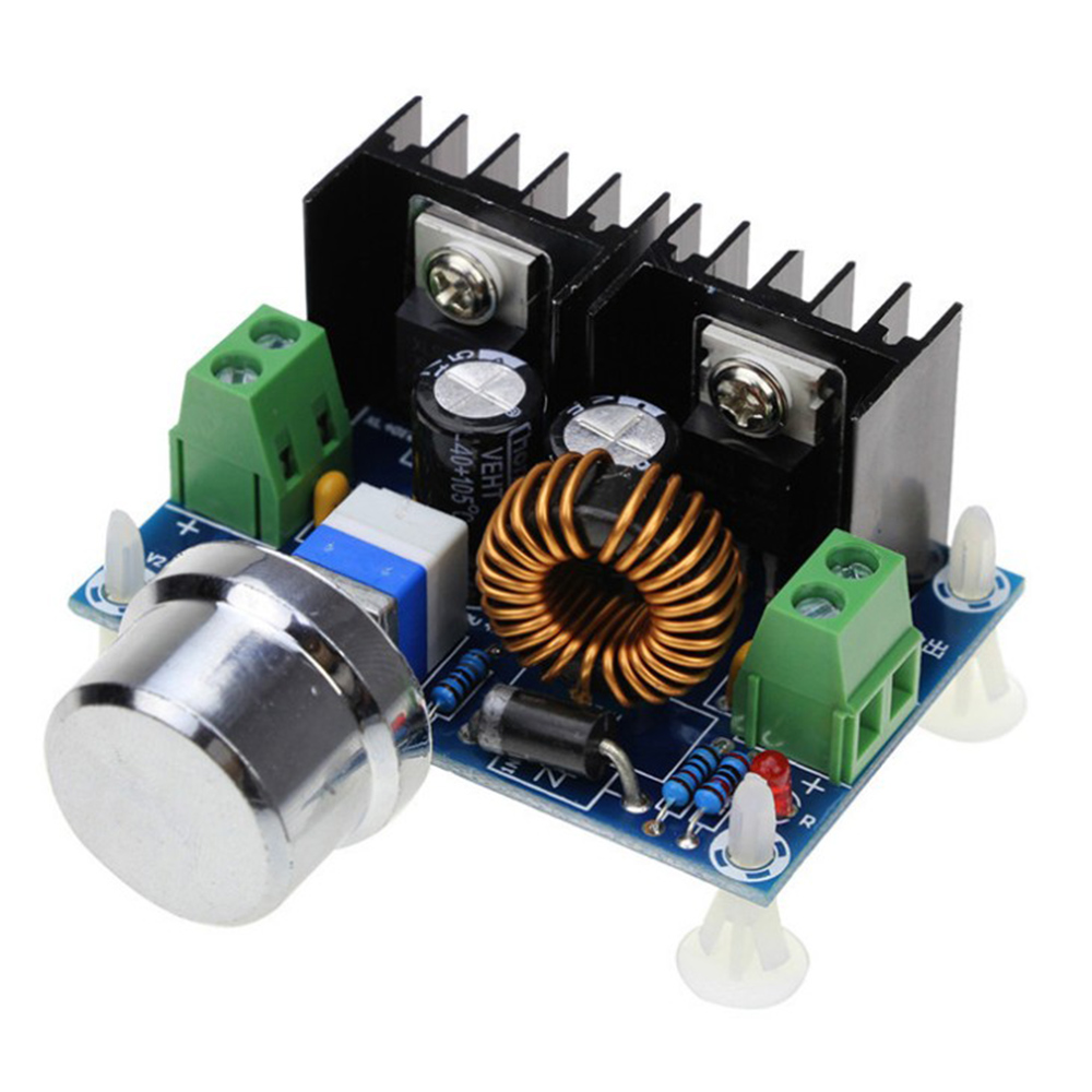 1 Pcs DC4-40V PWM 8A Adjustable Voltage Regulator Step-Down Power Supply Module Voltage Stabilizer Power Supply