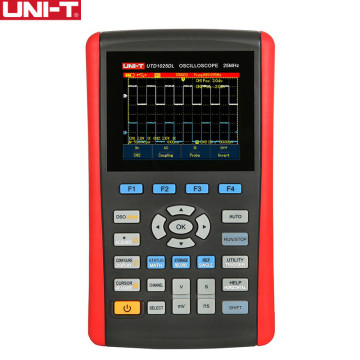 UNI-T UTD1025DL Handheld Digital Storage Oscilloscopes 2CH Scopemeter Scope meter 7 inches widescreen LCD displays USB Interface