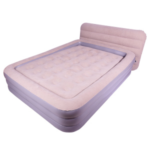 Flocking Double Height Inflatable Bed Inflatable mattress