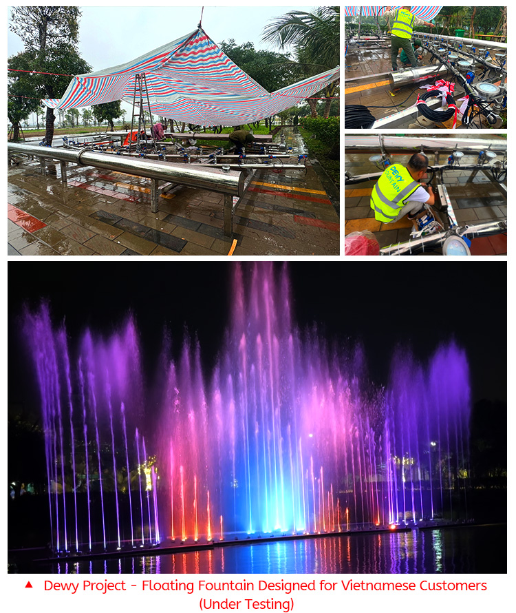 Dewy Project - Floating Fountain Designed for Vietnamese Customers