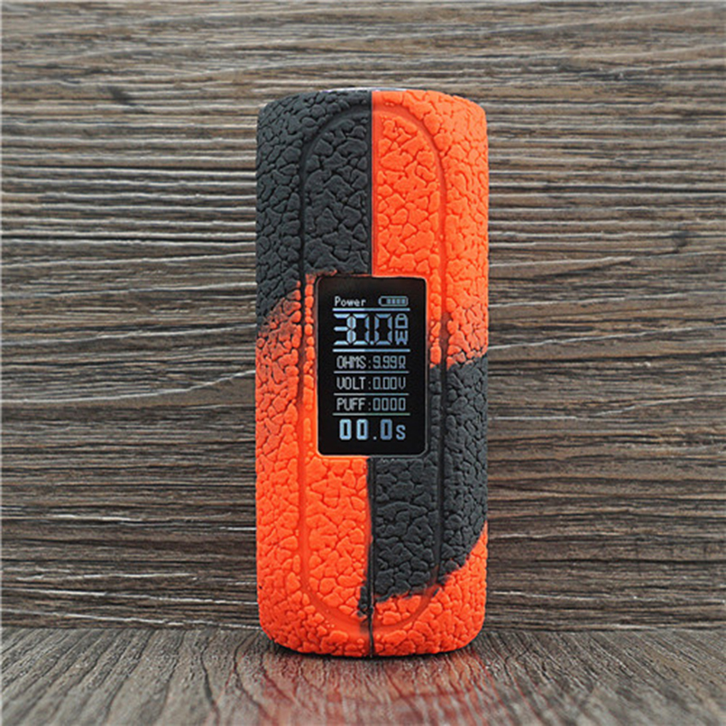 Texture Case for OBS CUBE VW 80W Starter Kit 3000mAh Box Mod Protective Silicone Rubber Sleeve Cover Shield Wrap