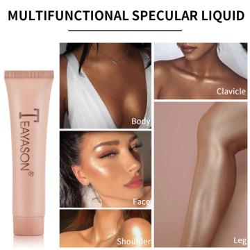 3 Colors Shimmer Body Luminizer Bronzer Highlighter Liquid Setting Spray Brighten Glow Pearl White Highlight Beauty Makeup TSLM1