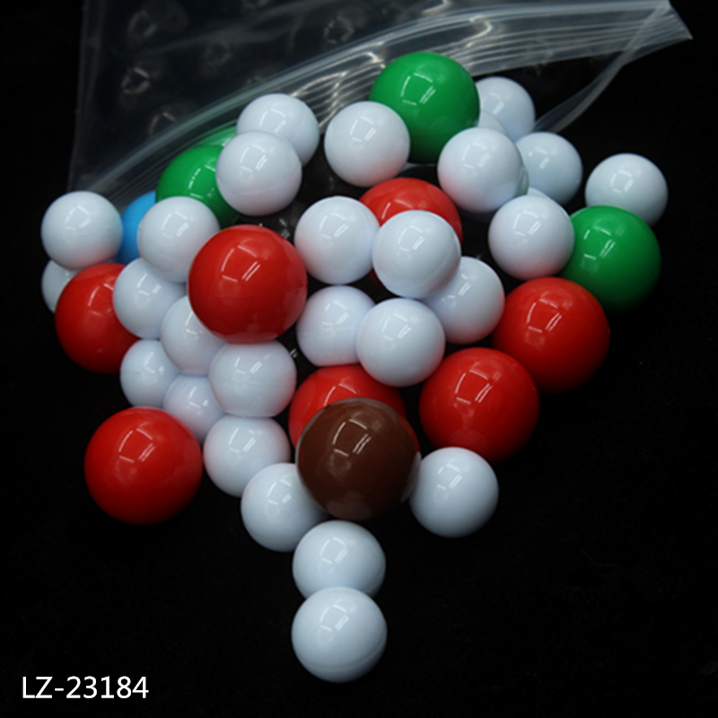 LZ-23184 molecular model 184pcs 23MM Organic structure Model kits Chemistry Modeling set for children kids PP Plastic material