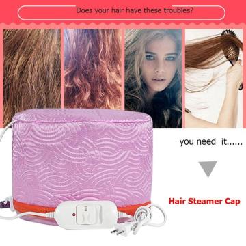 3 Modes Adjustable Hair Steamer Cap Electric Hair Heating Cap Thermal Treatment Hat Dryers DIY Hair SPA Nourishing Styling Tools