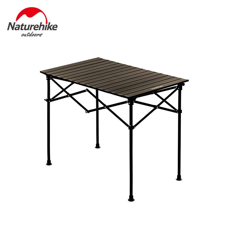 Naturehike FT09 outdoor convenient camping adjustable folding picnic aluminum alloy table