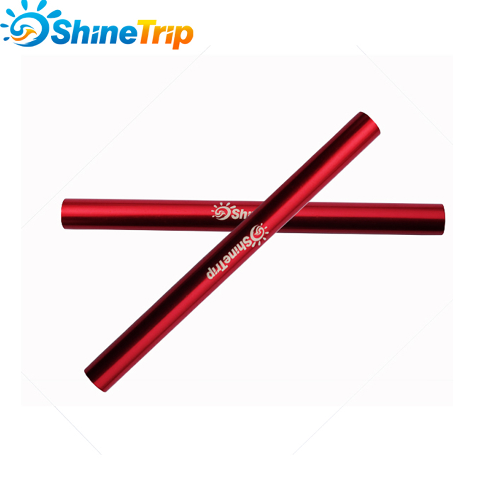 3pcs Camping Tent Pole Rod Emergency Repair Tube Tent Connecting Pipe Aluminum Tent Accessories