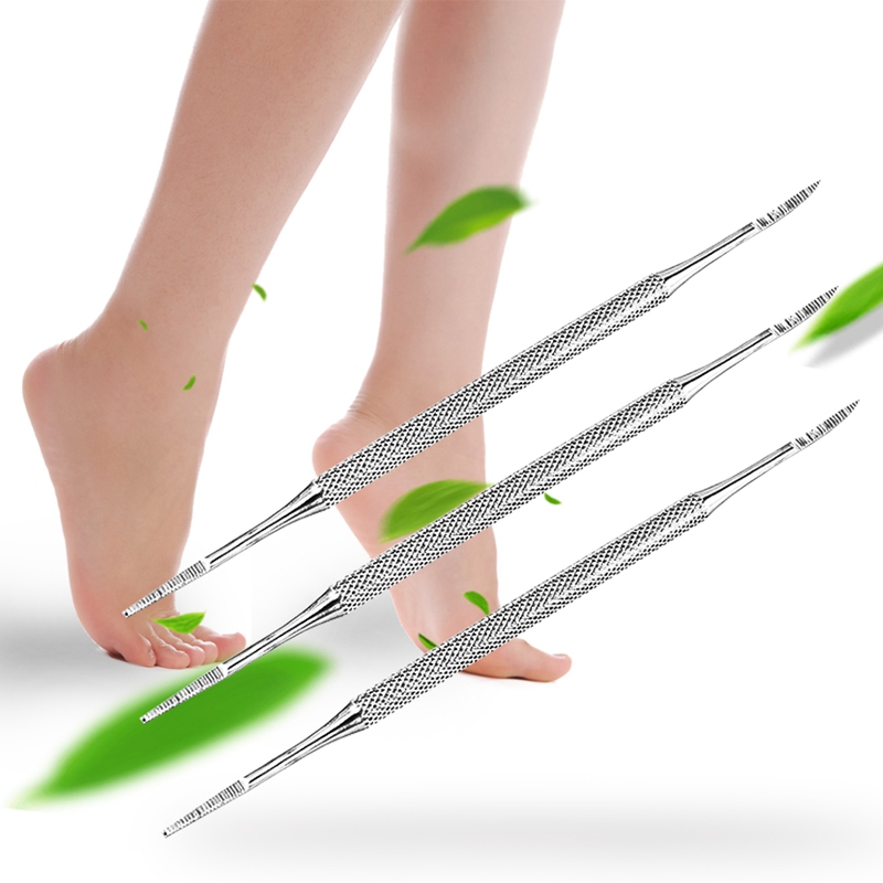 Foot Nail Care Hook Ingrown Double Ended Ingrown Toe Correction Lifter File Manicure Pedicure Toenails Clean Tools