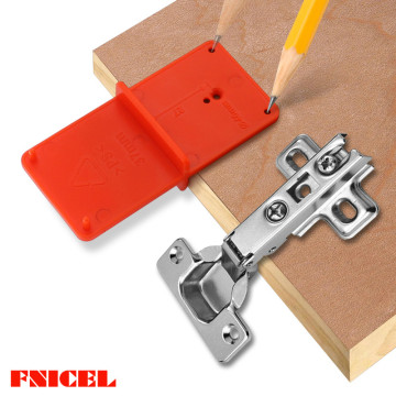 Hinge Hole Drilling Guide 35mm 40mm Hing Installation Jig Door Cabinet Hinge Hole Locator Woodworking Tool