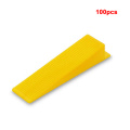 100 Pcs 3mm Tile Leveling System Levelling Clips For Wall Floor Tile Spacer Flooring Tool