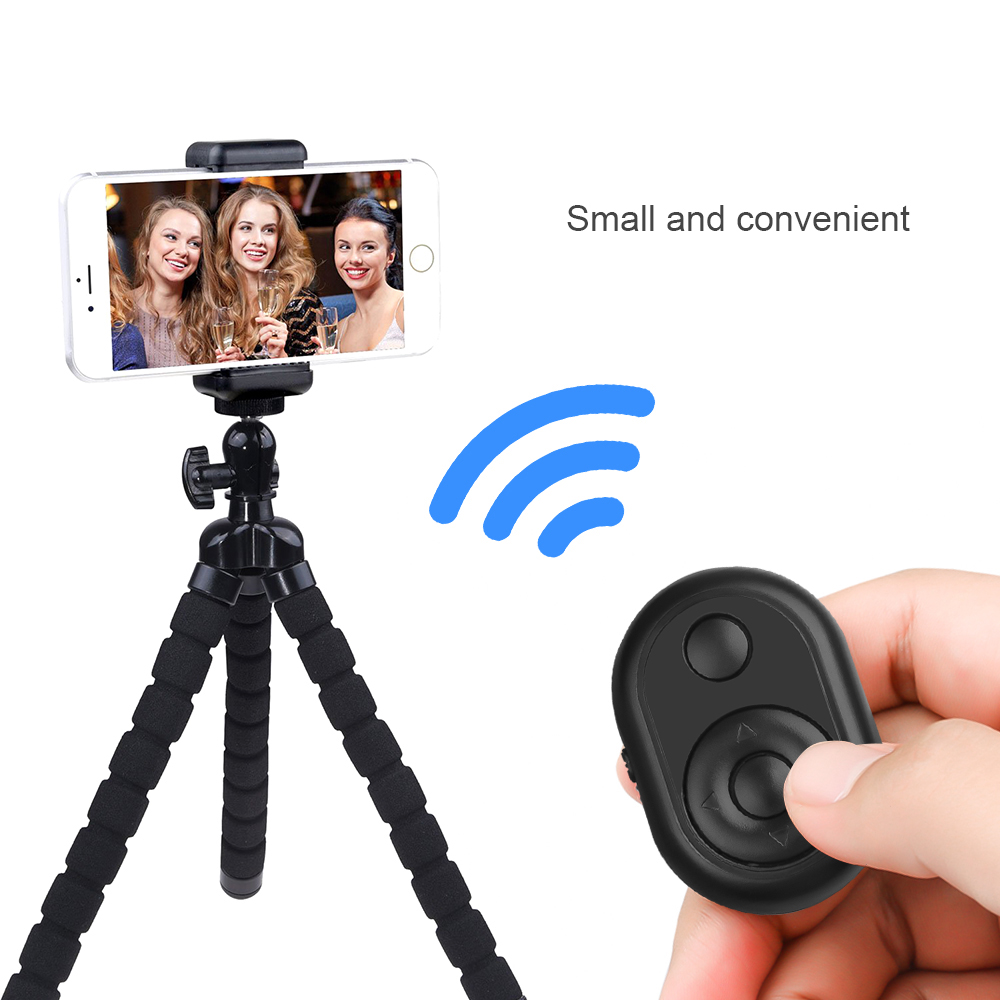 kebidu Wireless Bluetooth Remote Control Shutter Controller Button for Camera Phone Selfie TV for Huawei Xiaomi Samsung