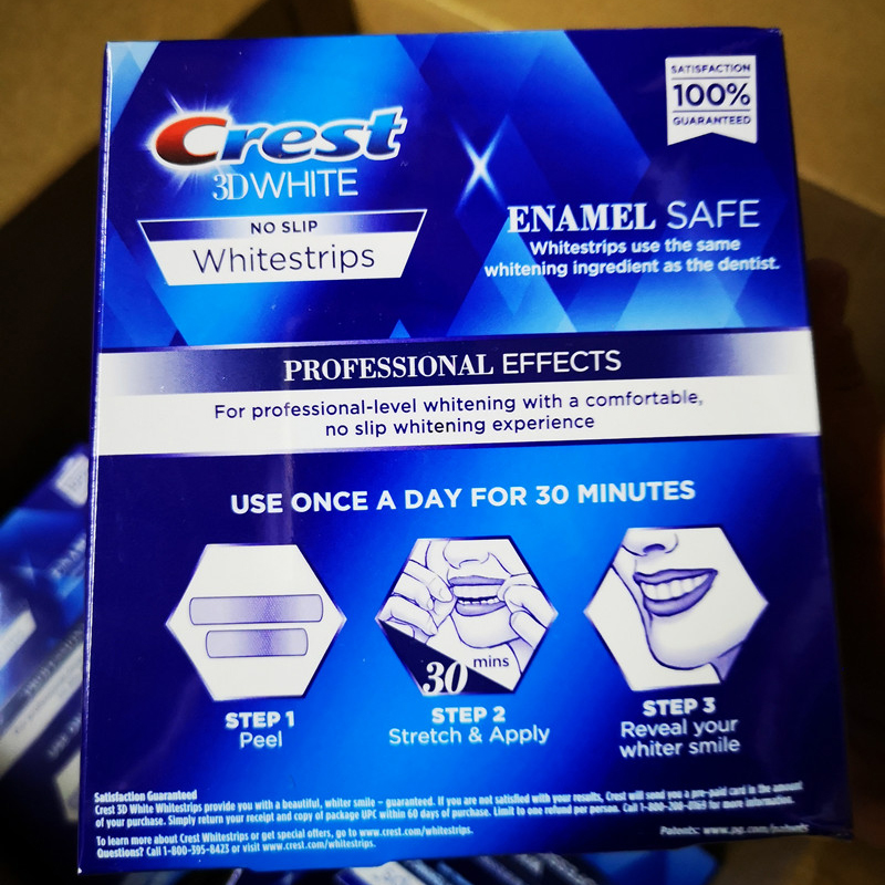 3D White Teeth Whitestrips Luxe Professional Effect 5/40 Treatments Original Oral Hygiene Tooth Teeth Whitening Strips NEW 2020